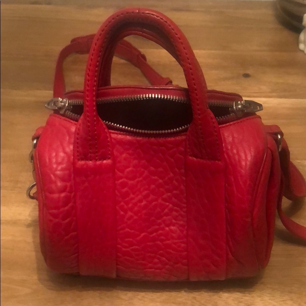 Alexander Wang Rocco Duffel (Small) in red